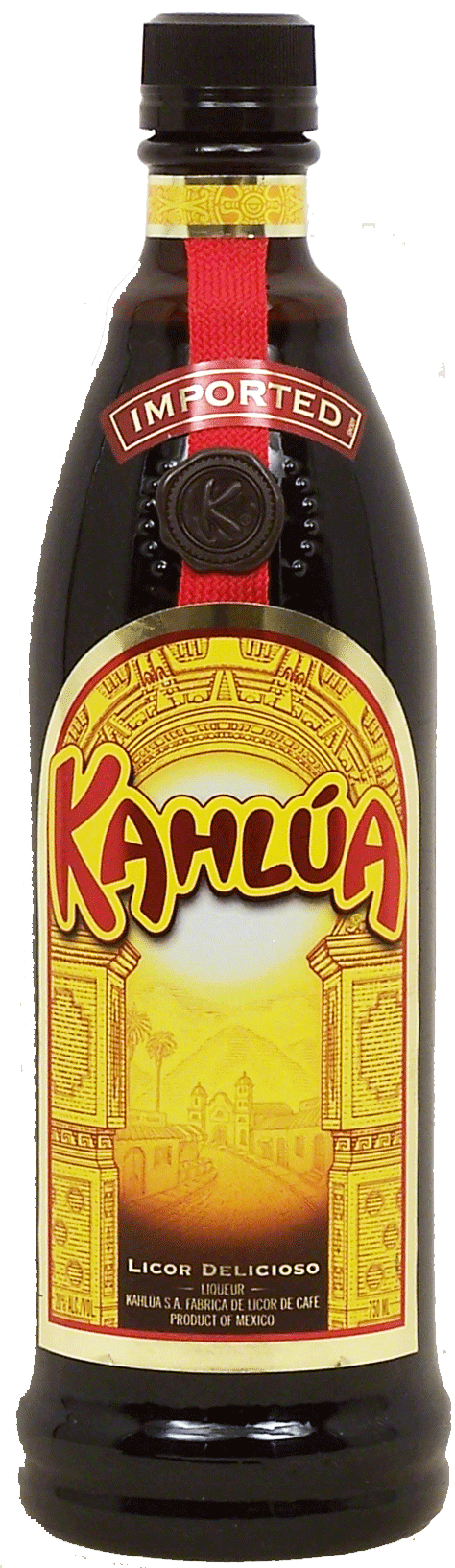 Kahlua  licor delicioso, product of Mexico, 20% alc. by vol. Full-Size Picture